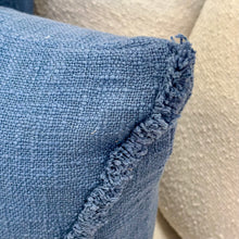 Load image into Gallery viewer, Blue Tufted Pillow
