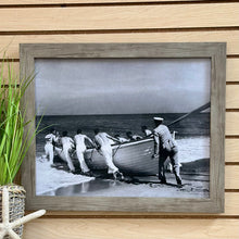 Load image into Gallery viewer, 'Lifeguard Launch' B&amp;W Fine Art Giclee

