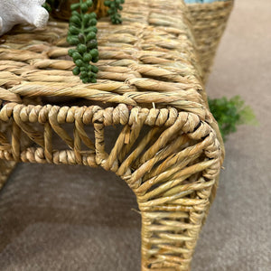 Woven End Table