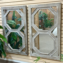 Load image into Gallery viewer, Wood Octagon Mirror

