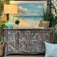 Load image into Gallery viewer, Distressed Wood Cabinet
