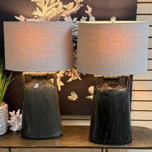 Load image into Gallery viewer, Grey Jug Ceramic Lamp
