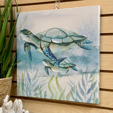 Load image into Gallery viewer, Seaweed Turtle II Canvas
