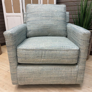 Seafoam Swivel Glider