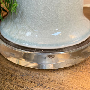 Grey/Green Lamp