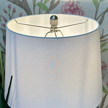 Load image into Gallery viewer, Dark Green Ribbed Lamp
