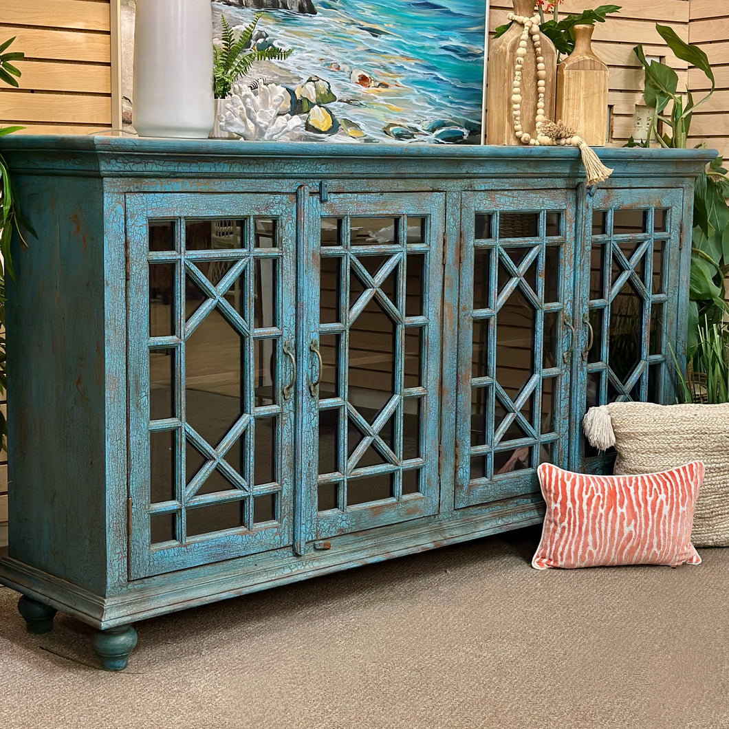 Teal Sideboard
