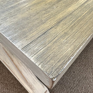 Two Tone Trestle Coffee Table