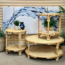 Load image into Gallery viewer, Natural Rattan End Table

