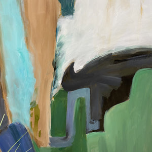 LG Color Block Hand Painted Abstract