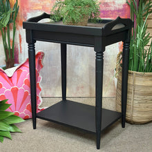 Load image into Gallery viewer, Black Tray Side Table
