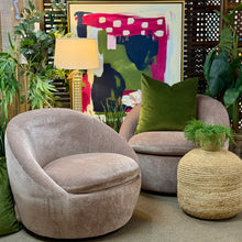Load image into Gallery viewer, Rose Swivel Chair w/ Storage Seat
