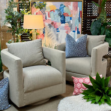 Load image into Gallery viewer, Taupe Swivel Chair
