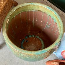 Load image into Gallery viewer, LG Glazed Green Planter
