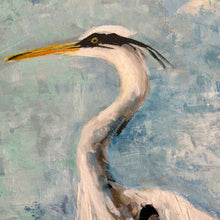 Load image into Gallery viewer, Left Coastal Heron Giclee Art
