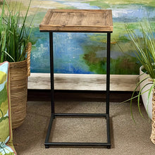 Load image into Gallery viewer, Wood &amp; Metal C Table
