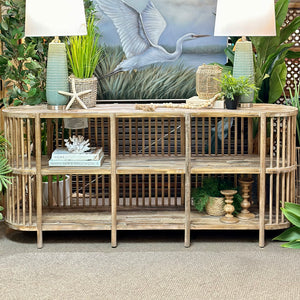 Oblong Natural Console