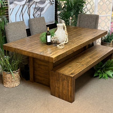 Load image into Gallery viewer, Wooden Dining Table w/ Bench
