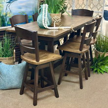 Load image into Gallery viewer, 7PC Custom Pub Dining Set
