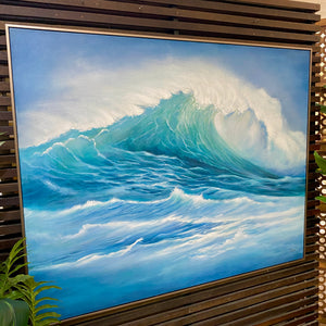 Vibrant Framed Wave