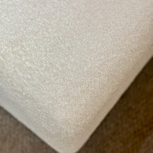Load image into Gallery viewer, White Sherpa Ottoman W/Table

