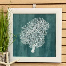 Load image into Gallery viewer, Teal Sea Fan I
