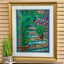 Load image into Gallery viewer, Gold Framed Stair Art
