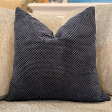 Load image into Gallery viewer, Navy Texture Pillow
