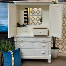 Load image into Gallery viewer, White Stanley Furniture Armoire
