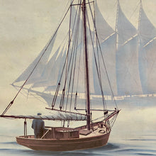 Load image into Gallery viewer, Framed Sailboat Art
