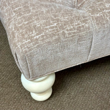 Load image into Gallery viewer, Blush Tufted Ottoman
