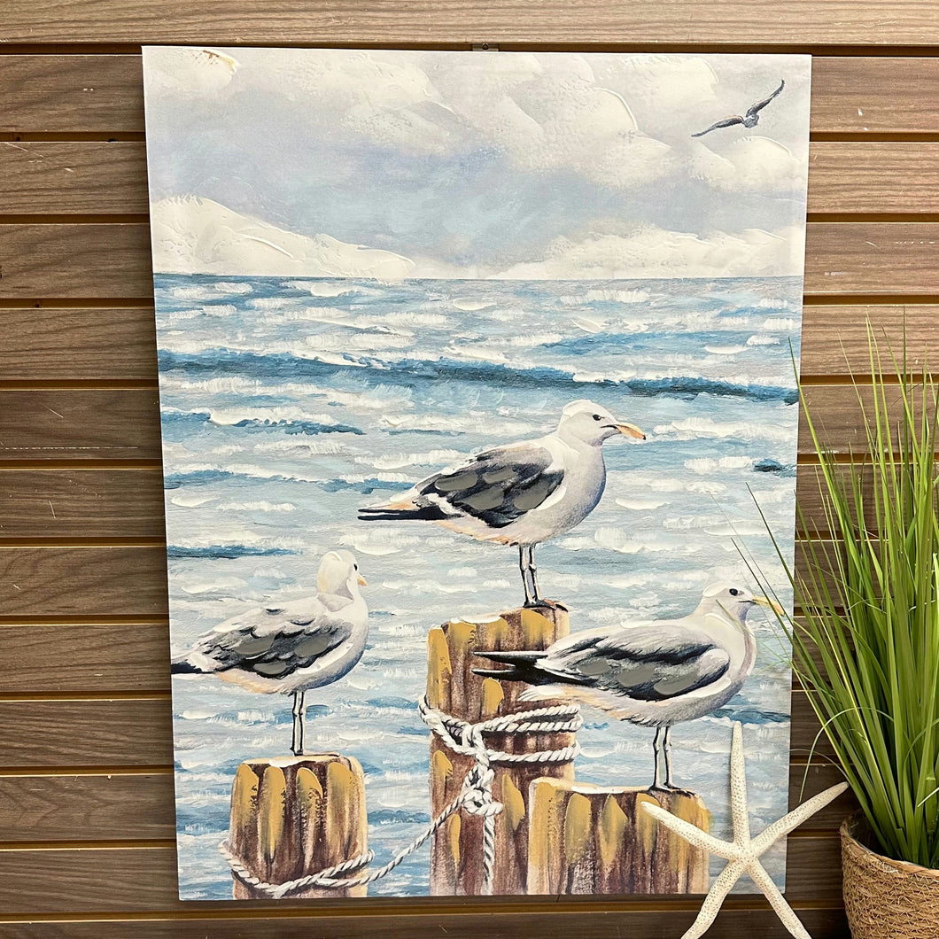 Shorebird Art Canvas