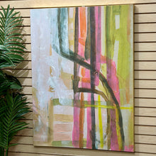 Load image into Gallery viewer, Green/Pink/Orange Abstract
