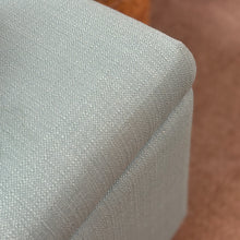 Load image into Gallery viewer, Aqua Storage Ottoman
