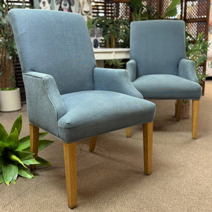 RH Blue Host Dining Chair