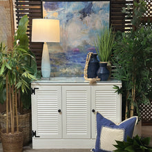 Load image into Gallery viewer, Ethan Allen Shutter Cabinet Desk
