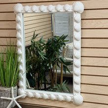 Load image into Gallery viewer, White Shell Mirror
