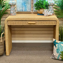 Load image into Gallery viewer, World Market Wicker Desk
