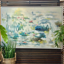 Load image into Gallery viewer, Abstract Pond Art
