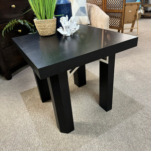 Black End Table