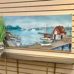 Harbor Painting