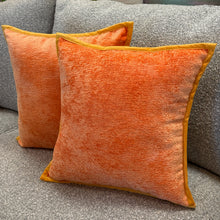 Load image into Gallery viewer, Orange Chenille Pillow

