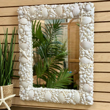 Load image into Gallery viewer, Twos Company Shell Mirror
