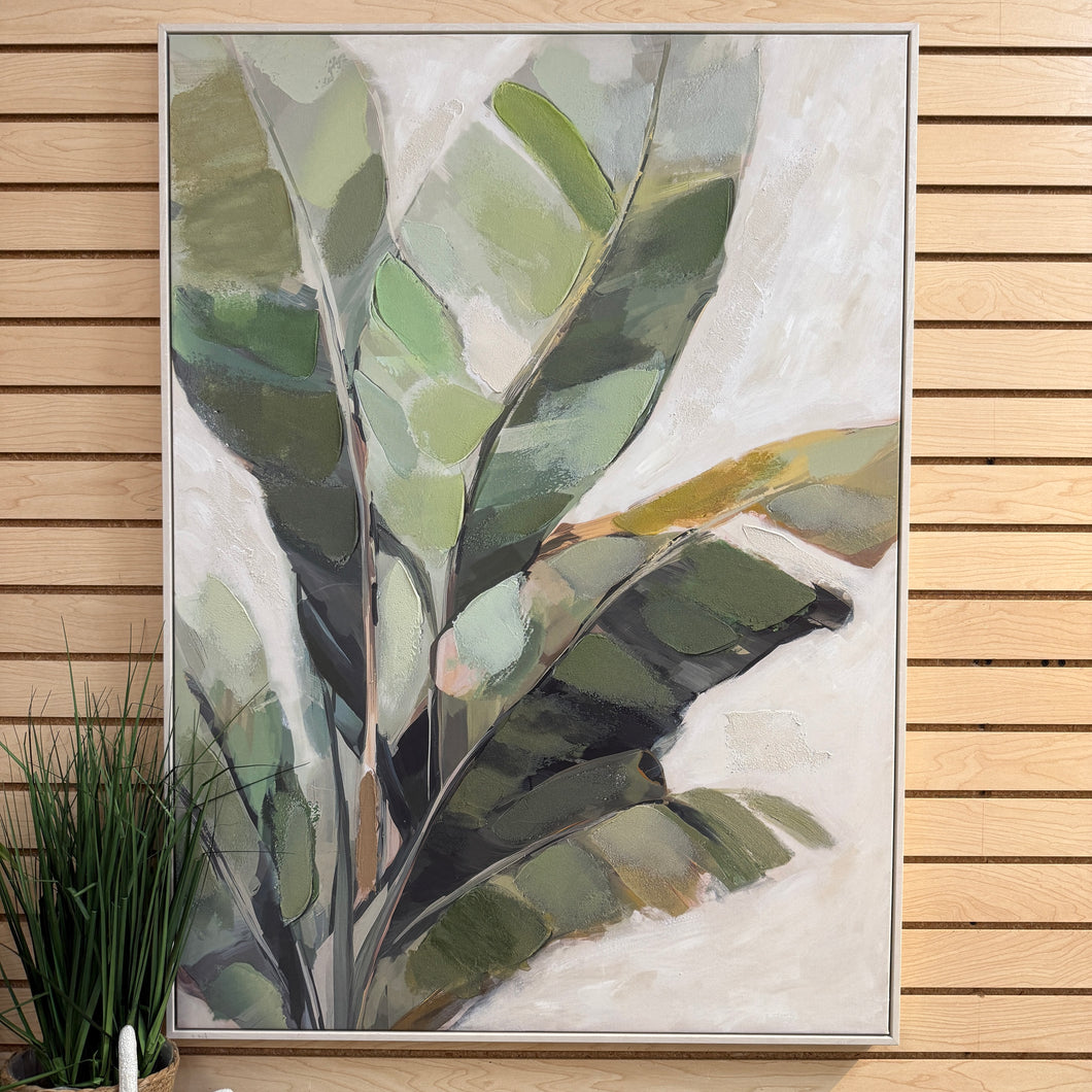 Tropical Palm Leaves I