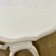Load image into Gallery viewer, Distressed Grey Painted Side Table
