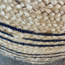 Load image into Gallery viewer, Woven Jute Pouf
