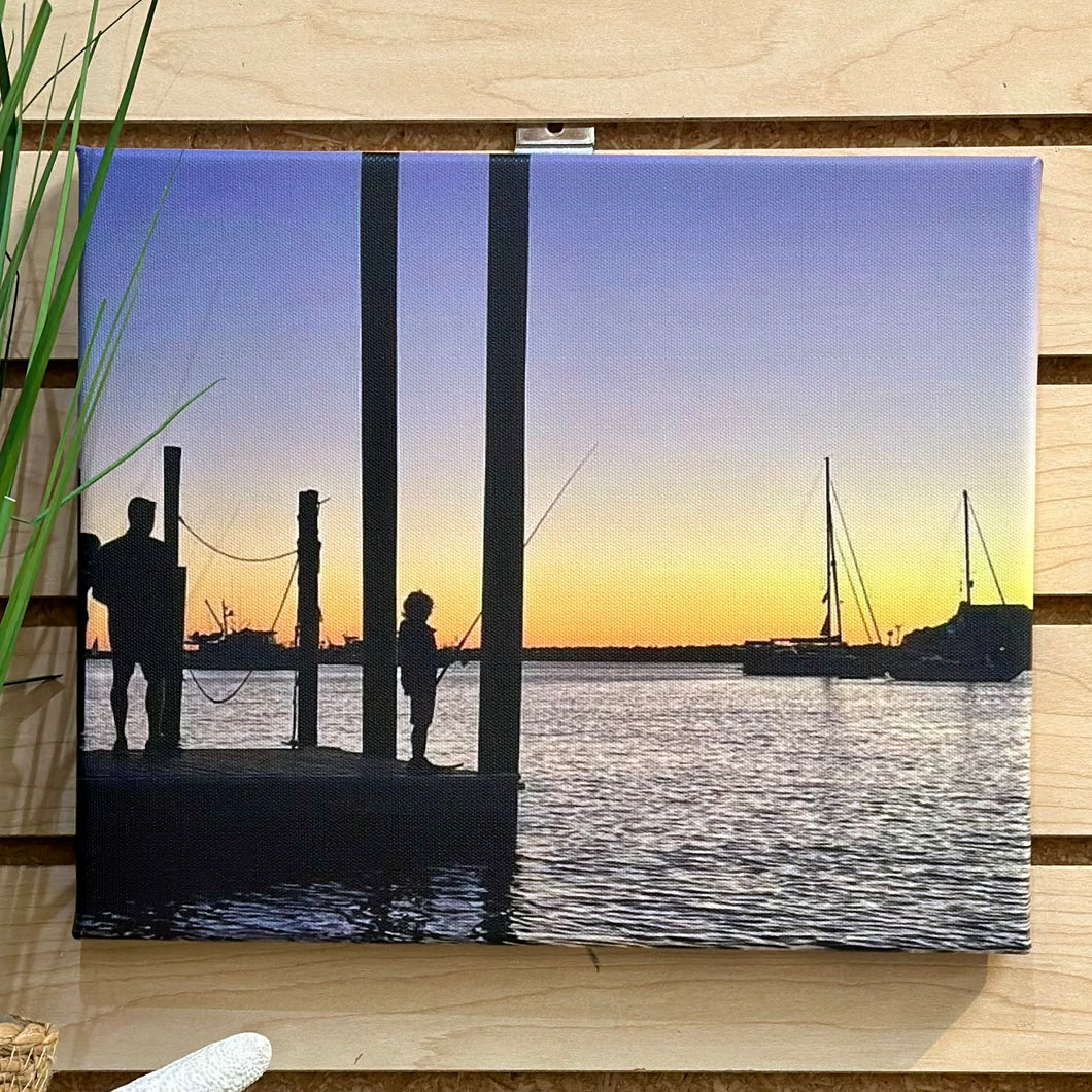 Fishing Photography on Canvas