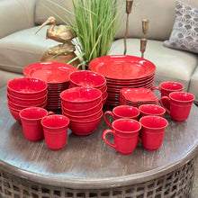 Load image into Gallery viewer, Set/55 Pottery Barn 'Cambria' Dinnerware Set
