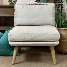 Load image into Gallery viewer, Grey &amp; Ivory Accent Chair
