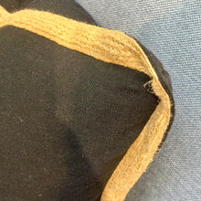 Load image into Gallery viewer, Black Down Pillow Jute Trim

